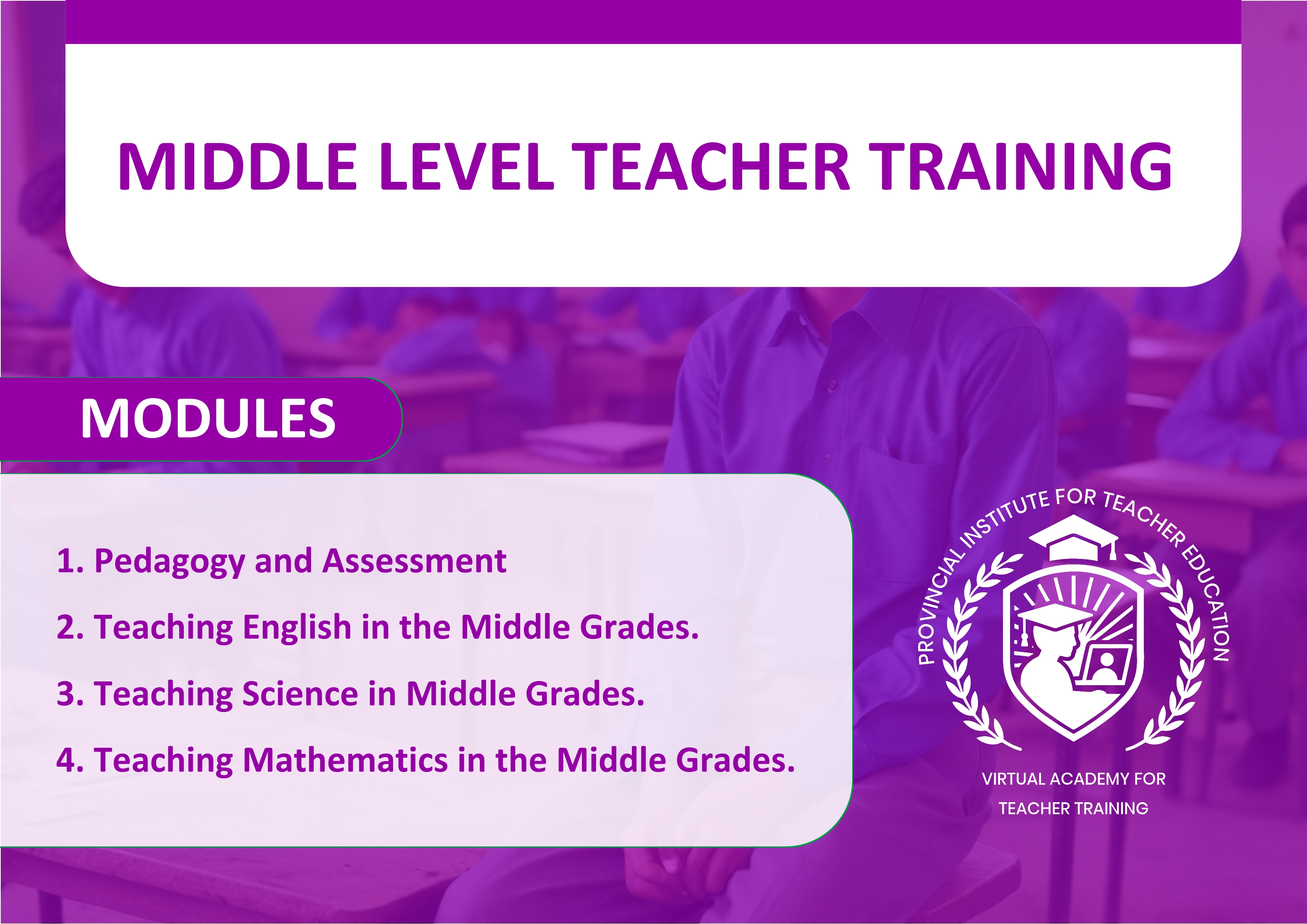 Middle Level Teacher Training